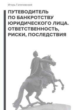 Путеводитель по банкротству юридического лица. Ответственность, риски, последствия - Игорь Галичевский